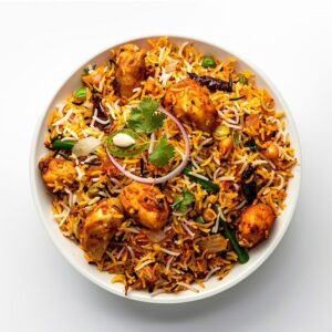 Chicken Biriyani (Served with Raita)
