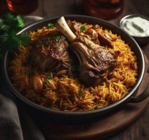 Lamb Biriyani (Served with Raita)
